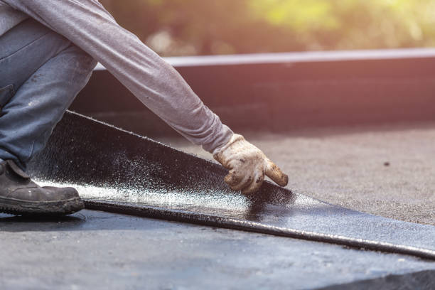 Professional Basement Waterproofing technician working in Sparta, GA